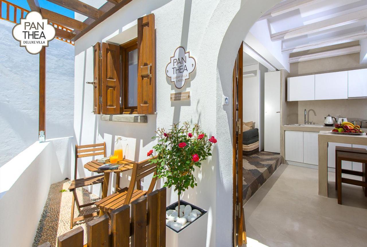Villa Panthea Lindos  Bagian luar foto